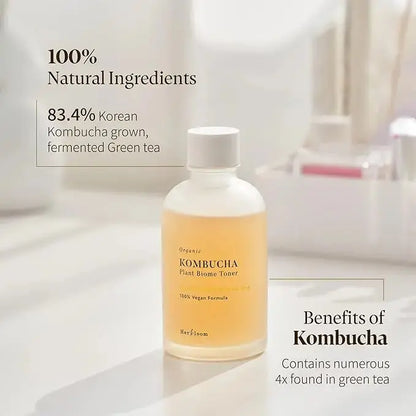 Organic Kombucha Biome Toner 150ml Herbloom